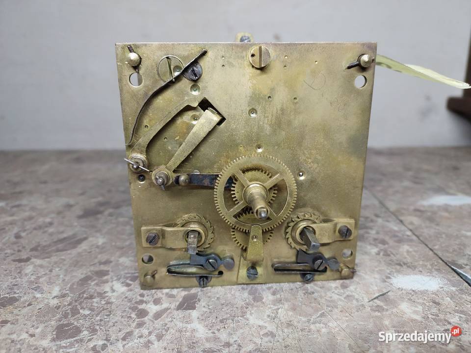 M170 Mechanizm starego zegara ściennego pełna Antyki, Sztuka, Kolekcje