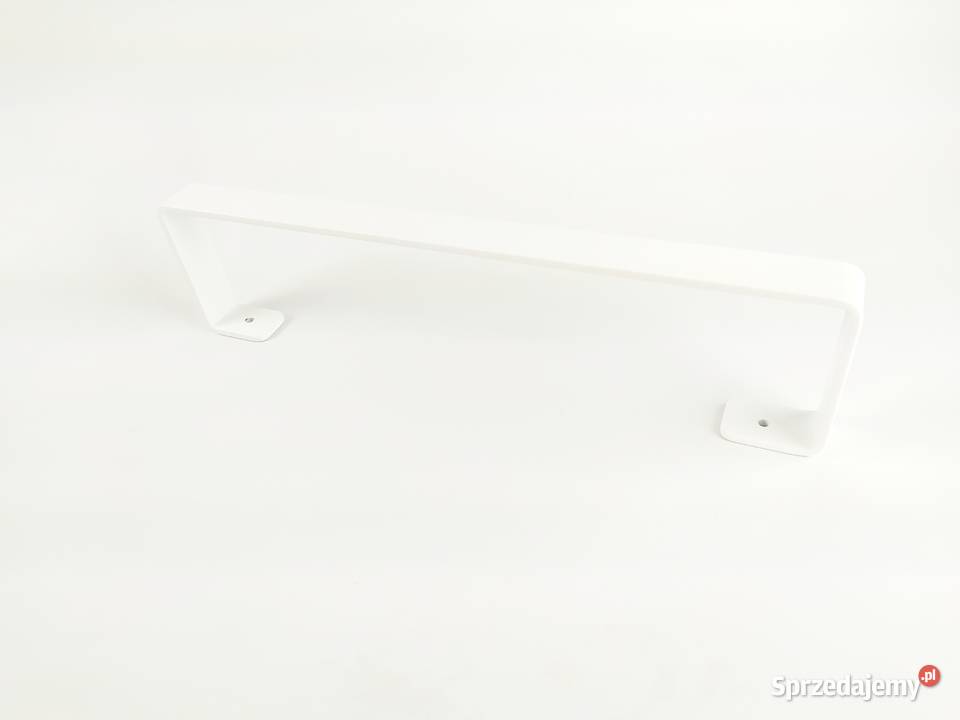 Wieszak uchwyt ręcznikowy 50 metalowy biały loft Kraków