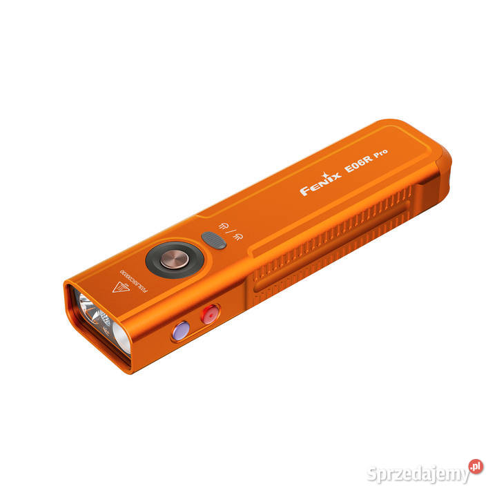 Latarka LED Fenix E06R PRO pomarańczowa Warszawa