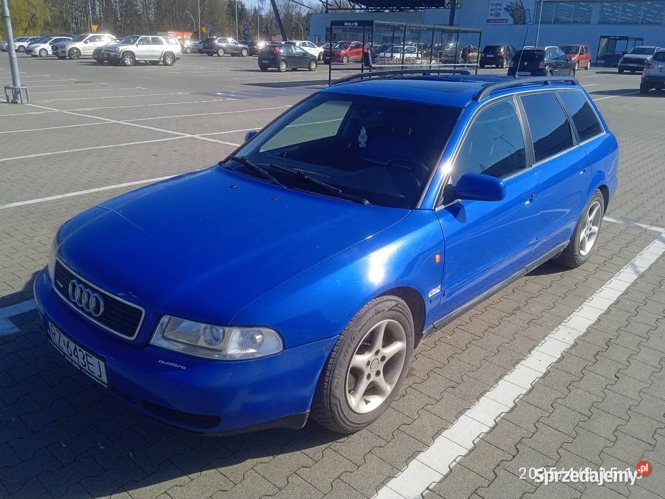Sprzedam audi a4 b5 avant Quattro manualna podkarpackie Rzeszów sprzedam