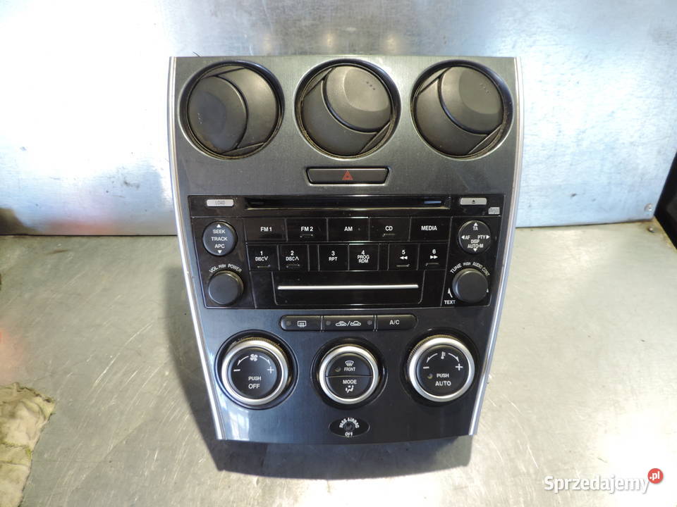 MAZDA 6 RADIO PANEL ŚRODKOWY RADIO Nowy Sącz