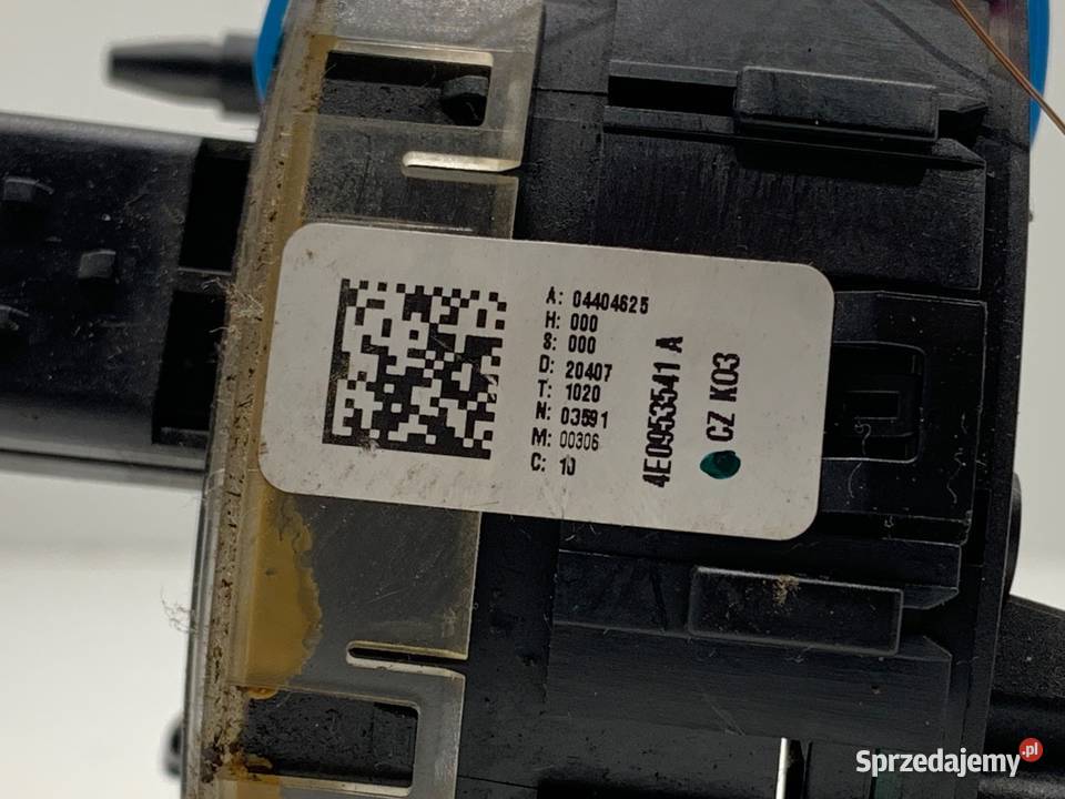 TAŚMA AIRBAG AUDI Q7 4L 4E0953541A 0616 SUV Poduszki powietrzne sprzedam