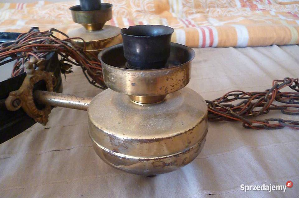 LAMPA WISZĄCA STARA małopolskie Kraków