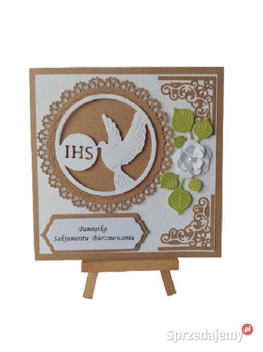 Kartki Pamiątka Bierzmowania K4 WZ3 wielkopolskie Poznań