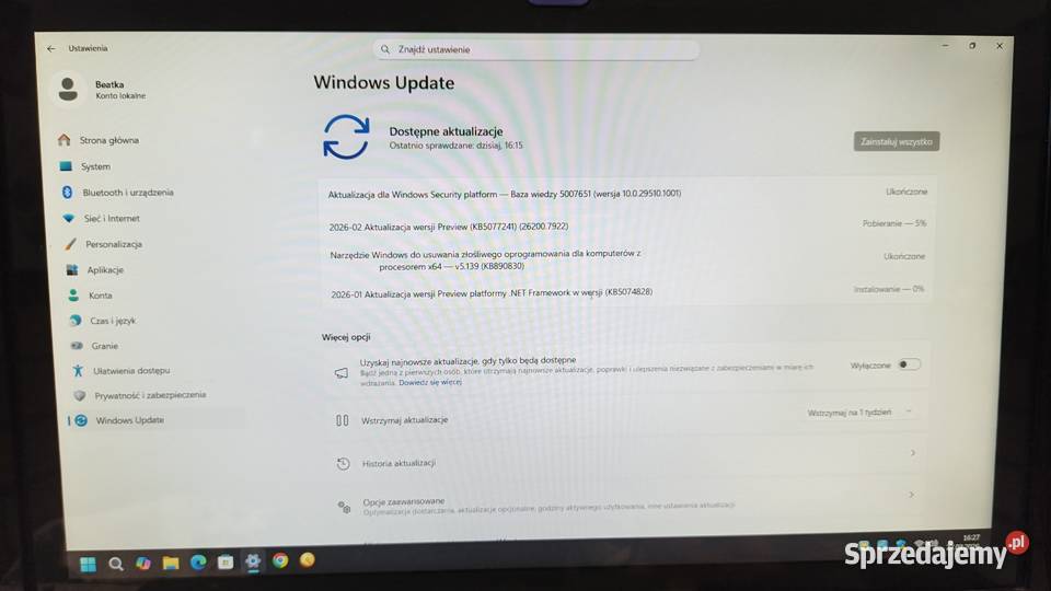 AIO Lenowo C470 dotyk Kudowa-Zdrój