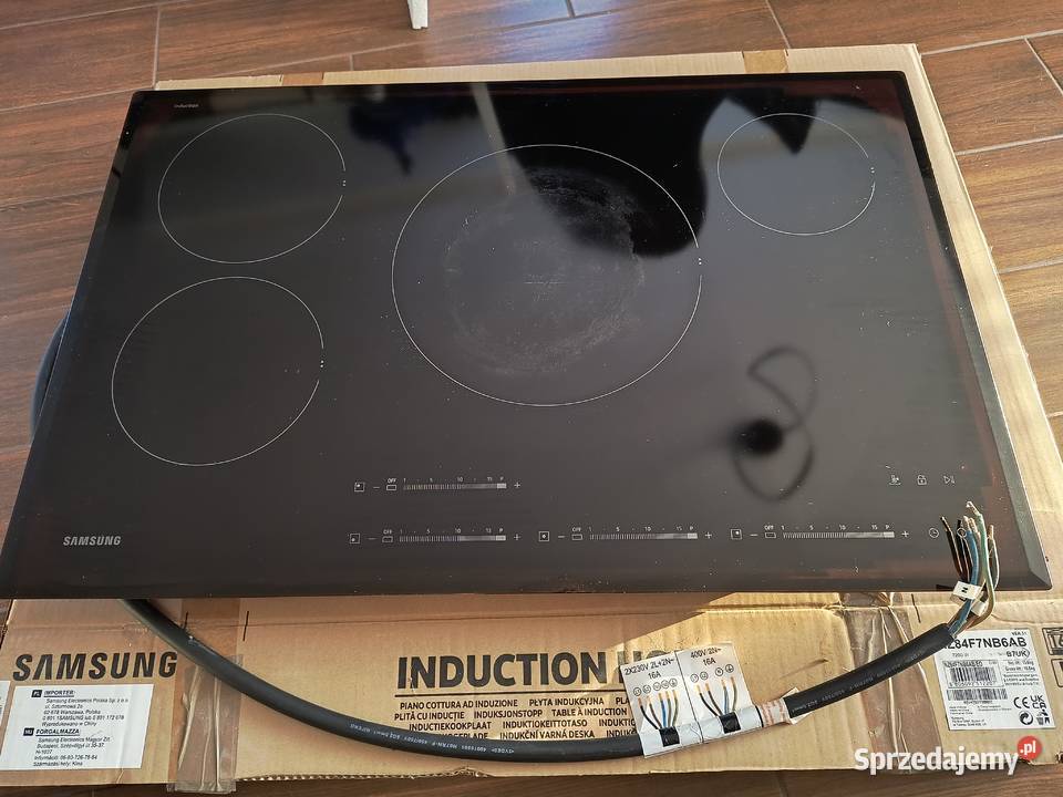 Płyta indukcyjna Samsung NZ84F7NB6AB 80 80cm