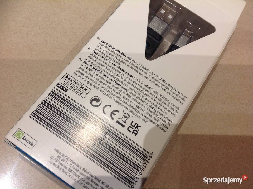 VIDO Kabel Micro USB NOWY Pozostałe Nowa Sól