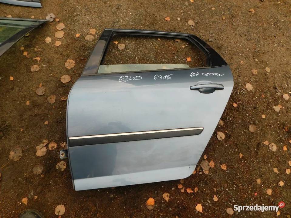 peugeot 407 sw drzwi kolor E2WD 6386 WYSYŁKA osobowe Żory