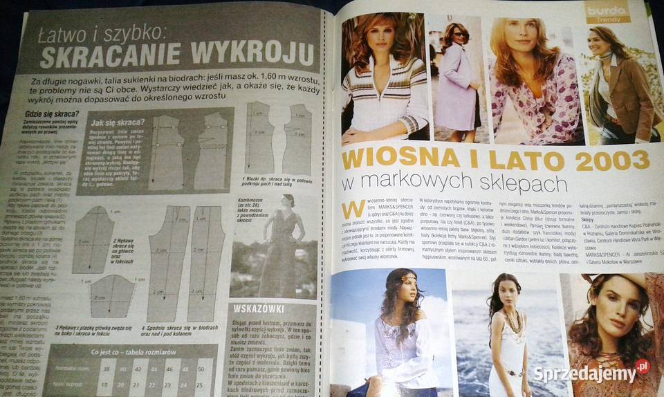 Burda 5 2003 sprzedam