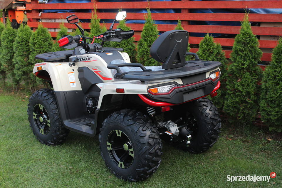 Quad Asix Challenger 300 homologacją wał kardana