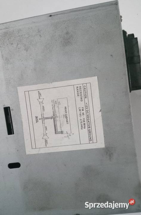 Radio odtwarzacz samochodowe PN 917 Warszawa