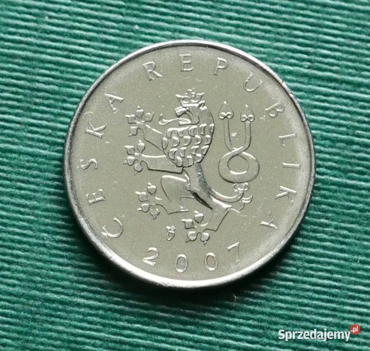 CZECHY 1 korona 2007r Numizmatyka śląskie Gliwice