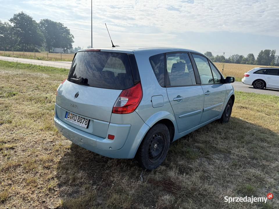Sprzedam Renault Scenic sprowadzony 16 16v 2007 kurtyny powietrzne Nowy Tomyśl
