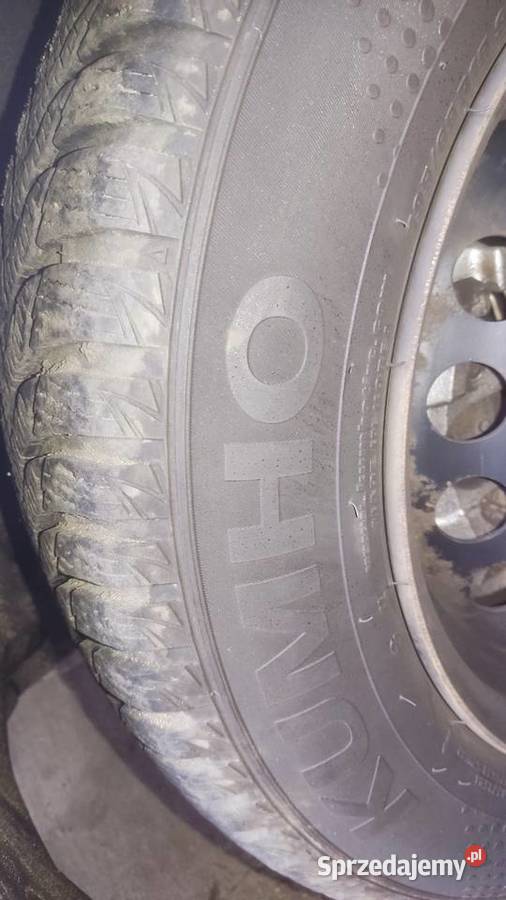 Opony zimowe plus felgi firmy Kumho 195x65 r15 Koło