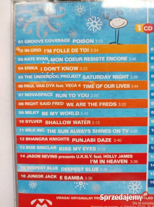 brawo hits zima 2004 2 płyty cd kolekcjonerska CD świętokrzyskie Kielce
