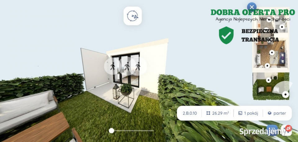 2629m2 taras45m2 ogródek834m2 gotowe do odbioru Gdańsk