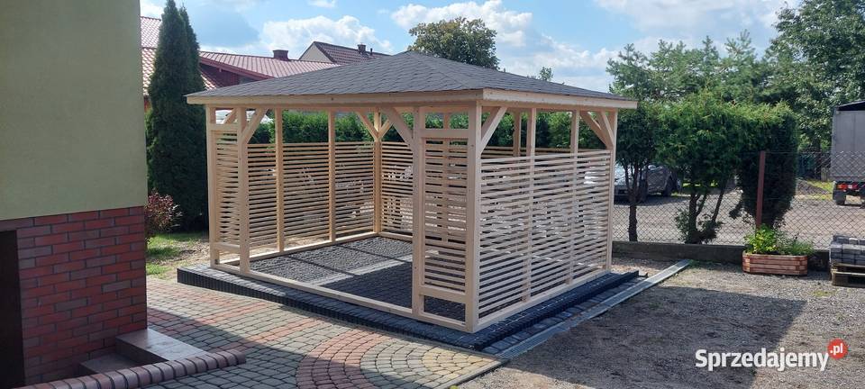 ALTANA KWADRAT 3x3m Altanka Wiata Zadaszenie małopolskie Smolice