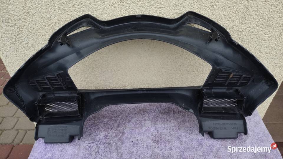 Panel wypełnienie licznika zegarów Honda NTV 700 Plastiki Elementy nadwozia Księżyno