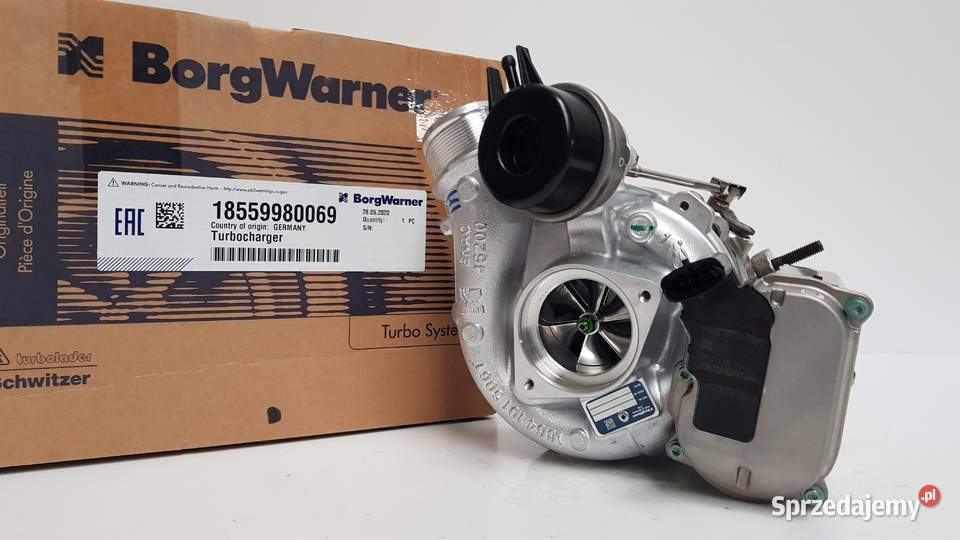 Nowa turbosprężarka firmy BorgWarner KKK Siedlce sprzedam