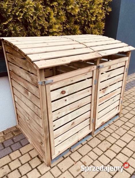 Obudowa Śmietnika Podwójna Obudowa Kosza Na pomorskie Chojnice