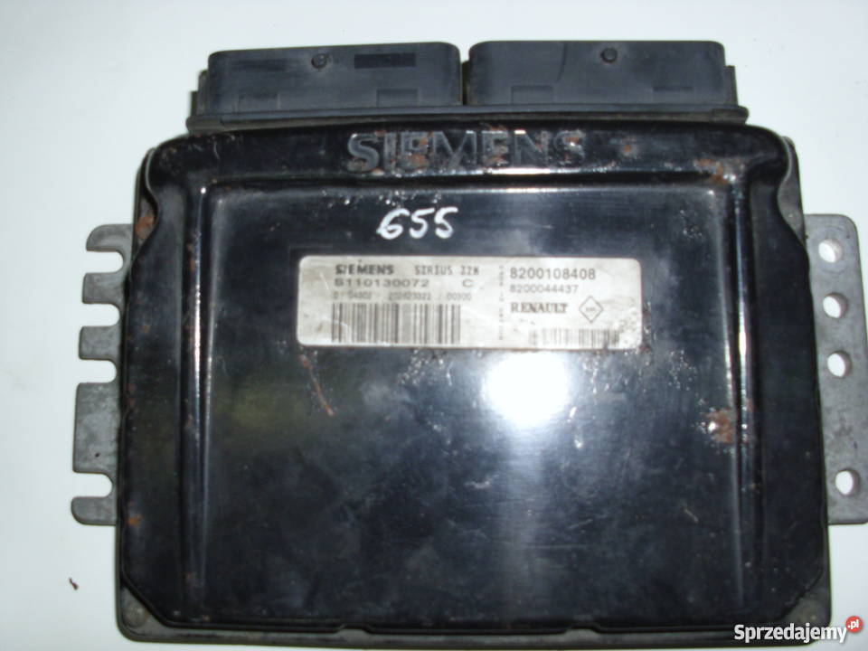 komputer silnika Sirius 32N S110130072C RENAULT Lubin