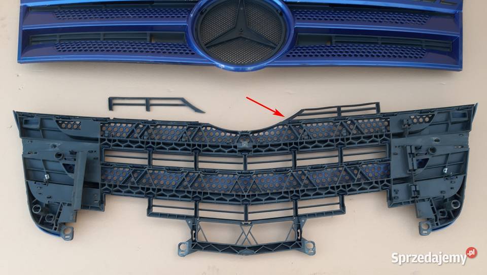 MERCEDES ACTROS MP4 MP5 MASKA GRILL ATRAPA PRZÓD Trzciel