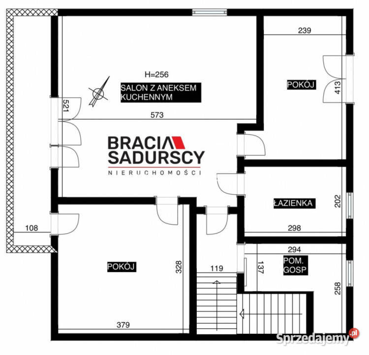 Sprzedaż mieszkania 6657m2 3 pokoje Wieliczka 10890zł/m2
