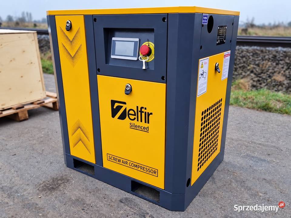 Sprężarka śrubowa ZELFIR VSD10HP wyciszona nie Generatory Mszana Dolna