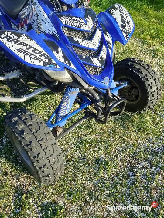 Sprzedam quada Yamaha Raptor 660 Motocykle, skutery, quady łódzkie Nowa Niespusza