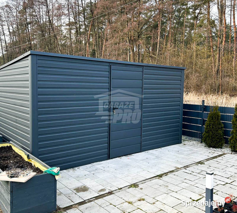 Domek Ogrodowy Schowek 4 x 35 dach spad w tył Altany i wiaty