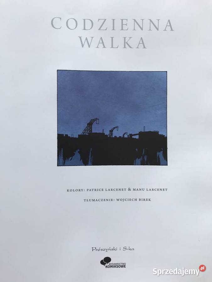 Manu Larcenet Codzienna walka Kalisz