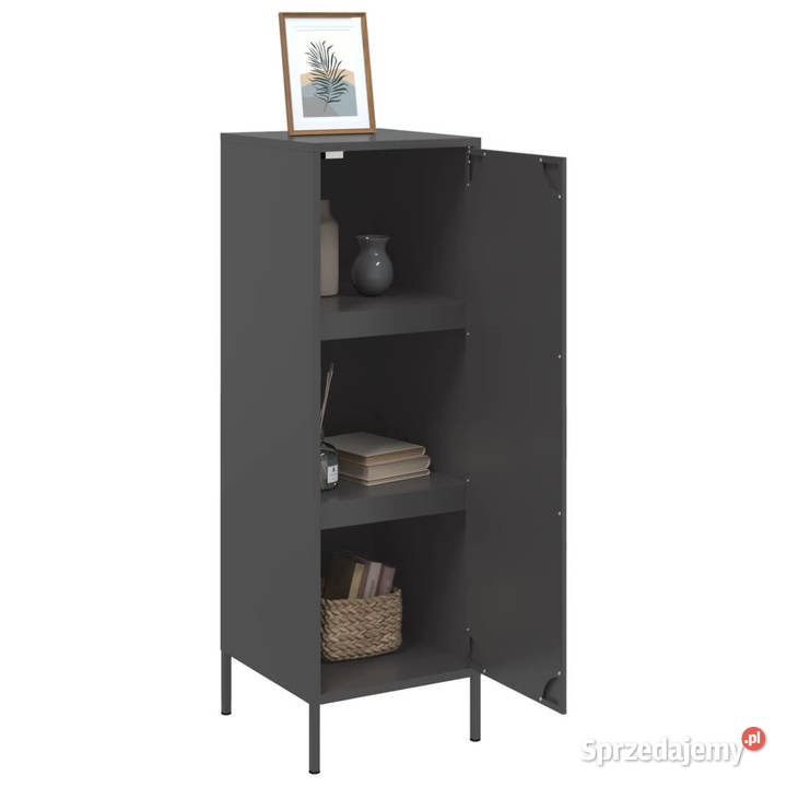 Szafka czarna 36x39x113 stal WM843006 Warszawa sprzedam