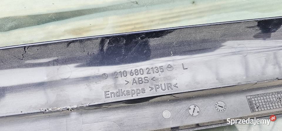 Listwa progowa mercedes w210 lift 2106802135 Zbąszyń