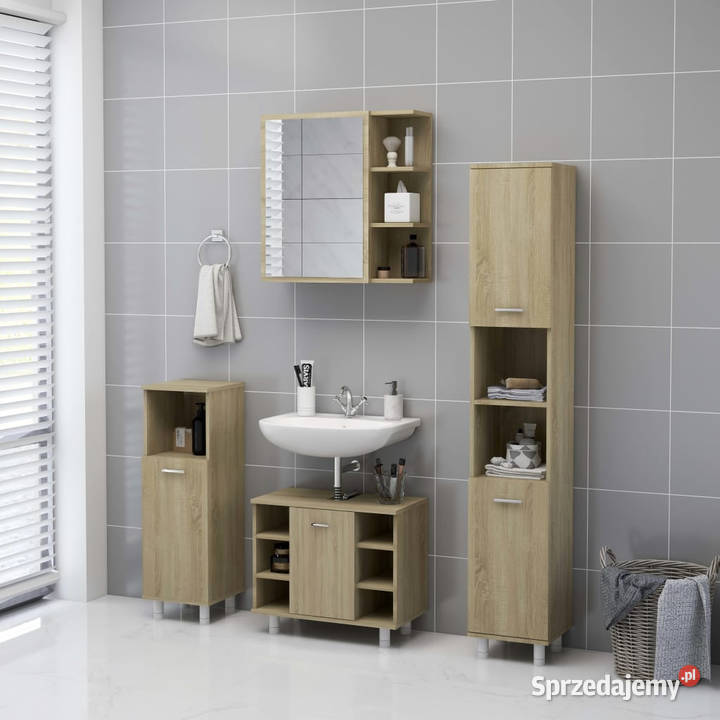 Szafka łazienkowa dąb sonoma 625x205x64 WM803311 Warszawa