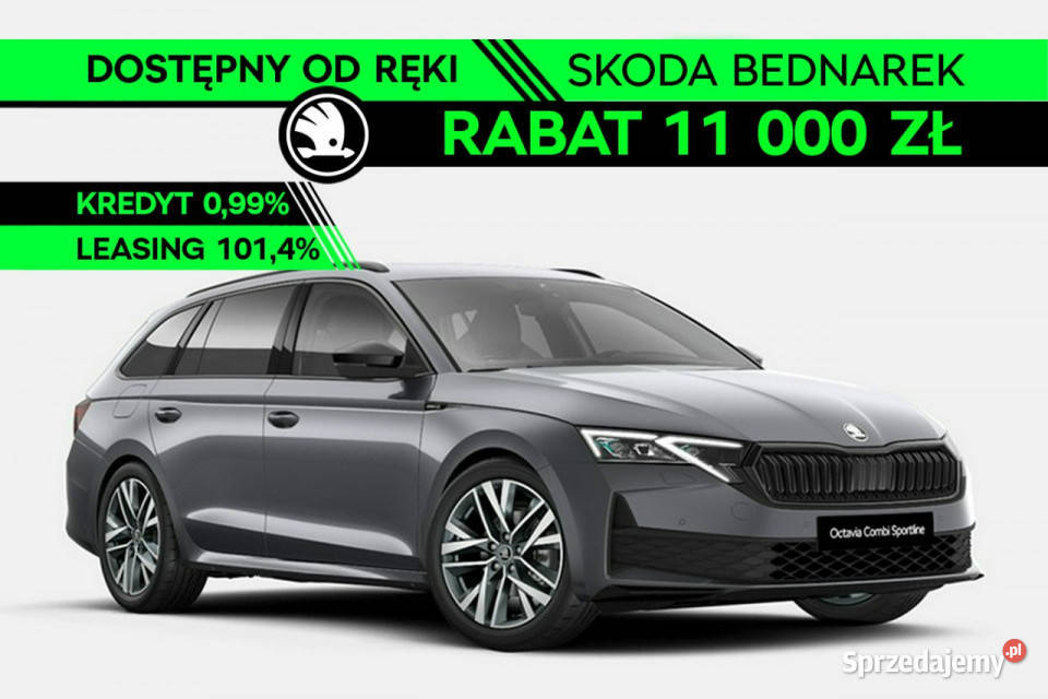 koda Octavia Combi Sportline 15 TSI mHEV 150 DSG Łódź