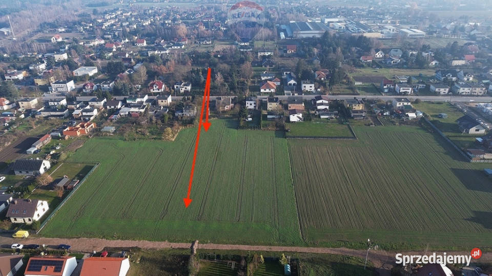 Na sprzedaż działka mieszkaniowousług Biskupice utwardzona