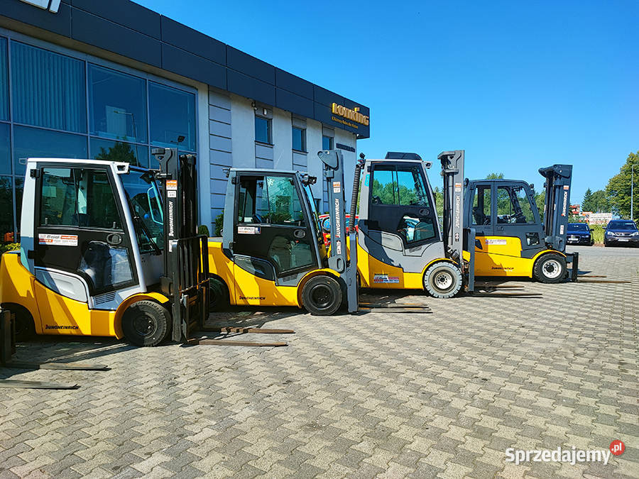 Wózek widłowy Jungheinrich TFG 316s 16 tony gaz Kęty