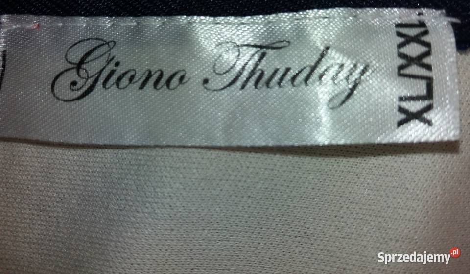 S Sukienka z granatowej koronki Giono Thuday śląskie Gliwice