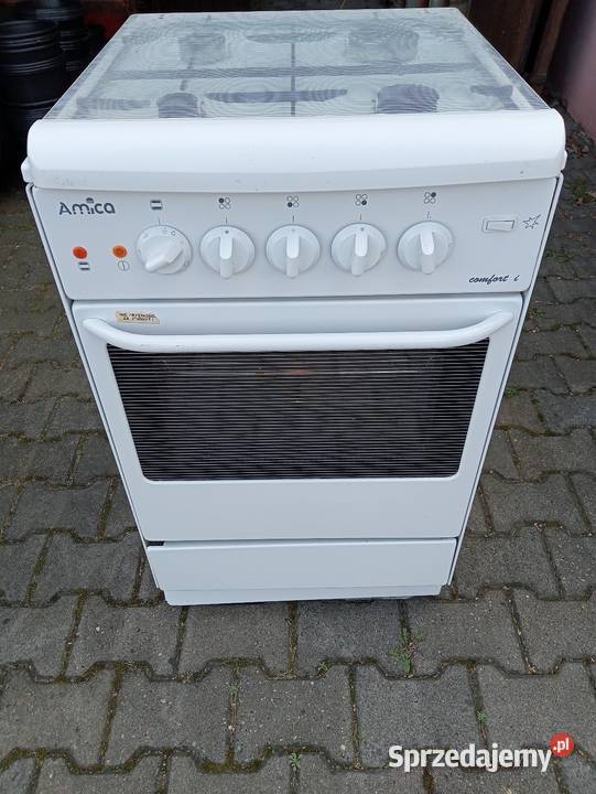 Amica Comfort 50 piec gazowy 100 Transport 50cm Kuchenki i piekarniki śląskie Jaworzno