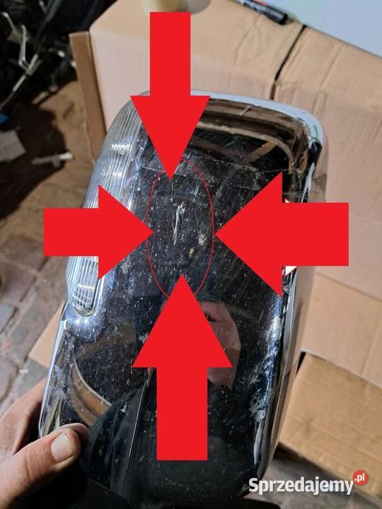 Lusterko prawe Dodge Ram IV 68231242AH 89 17 Pin