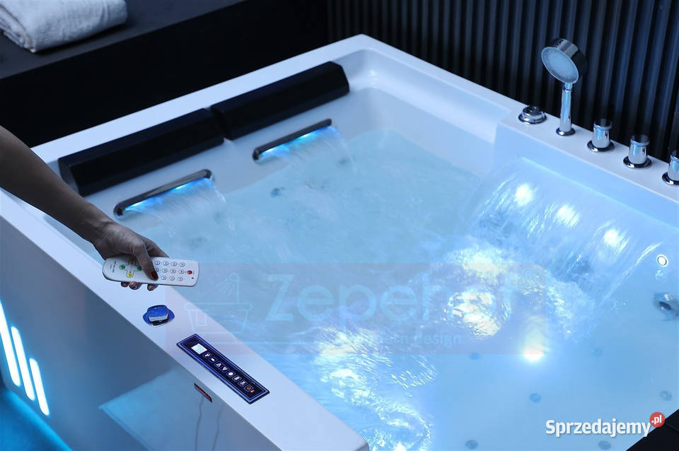 Wanna z hydromasażem LS5730 LEWA prostokątna Grabówka