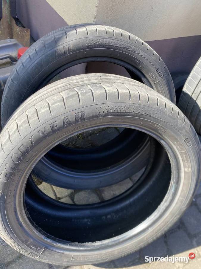 4 używane opony 20550r17 2x Goodyear 2x setula pomorskie Karsin