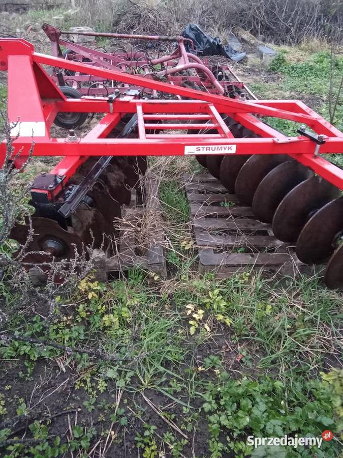 Brona talerzowa V2 Strumyk agregat Brodnica 21 nieuszkodzony Agregaty Proszowice