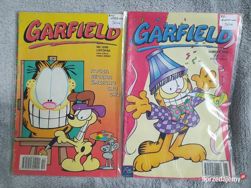 Garfield zestaw 16 komiksów lata 90te Gdynia
