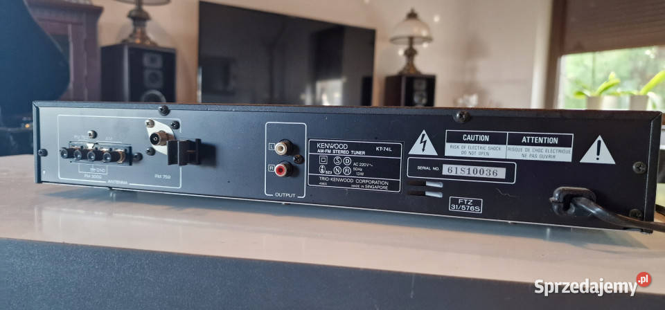Tuner cyfrowy radio Kenwood KT74L KT 74 L Międzychód sprzedam