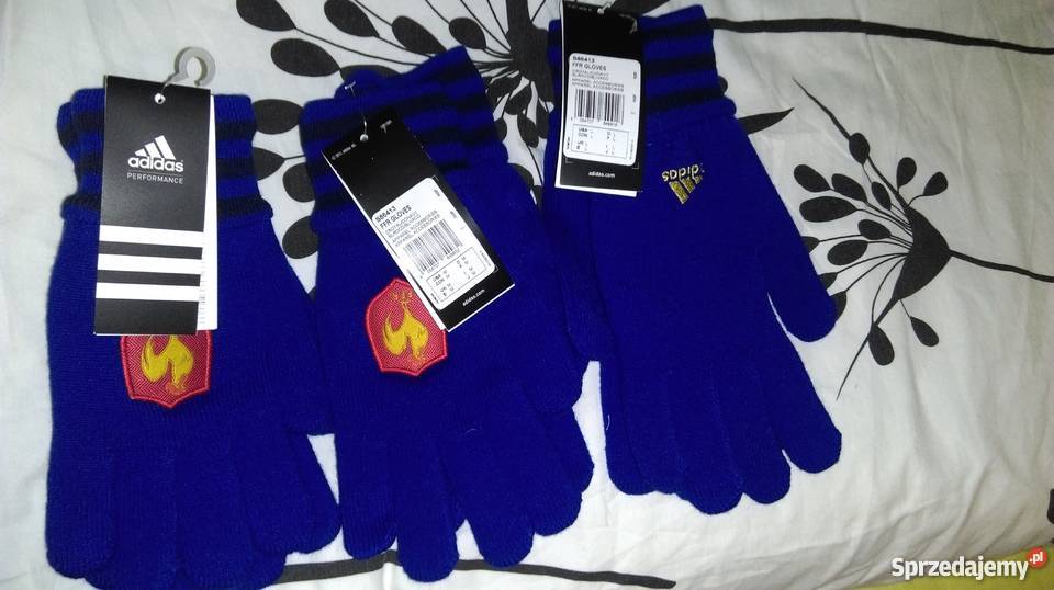 Nowe rękawiczki Adidas Equipe DE FRANCE BLUE