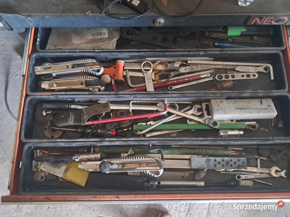 Syndyk sprzeda Skrzynie narzędziową Neo Tools z Czymanowo