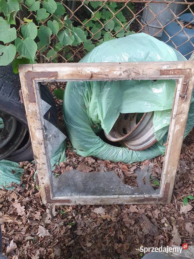 Stare drewniane przedwojenne okna kilka sztuk Warszawa