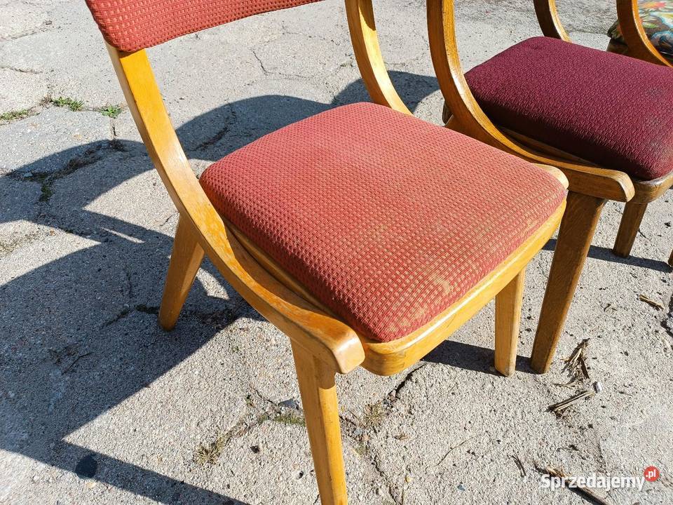 Zestaw krzeseł Skoczek Zakłady Mebli Giętych Zielona Góra