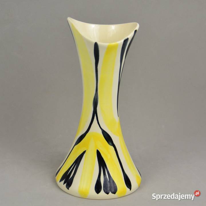 Look wazon 424 Włocławek Jan Sowiński lata 60te Porcelana i szkło Bronisze